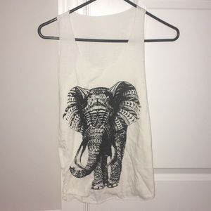 White elephant tank top